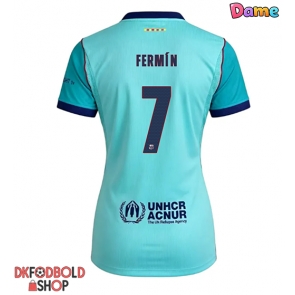 Barcelona Fermin Lopez #7 Tredje trøje Dame 2026-27 Kort ærmer